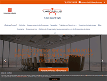 Tablet Screenshot of laborplus.org